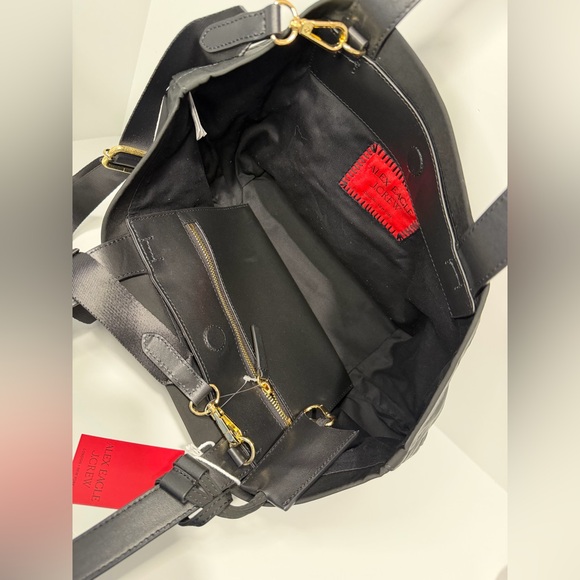 NEW Alex Eagle X J.Crew nylon bag CN684 $228 shoulder bag crossbody timeless - Picture 12 of 14